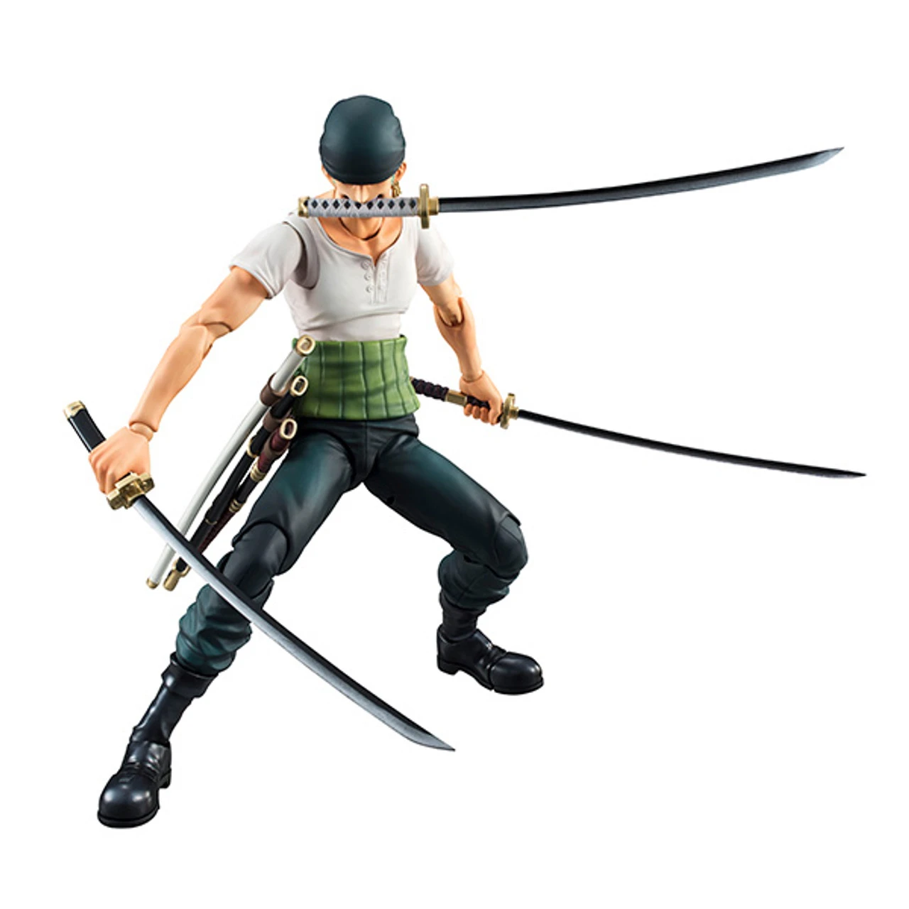 MegaHouse Variable Action Heroes One Piece Series Roronoa Zoro Past Blue W/Bonus Action Figure - Image 10