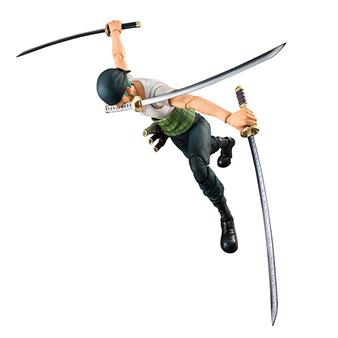 MegaHouse Variable Action Heroes One Piece Series Roronoa Zoro Past Blue W/Bonus Action Figure - Image 6