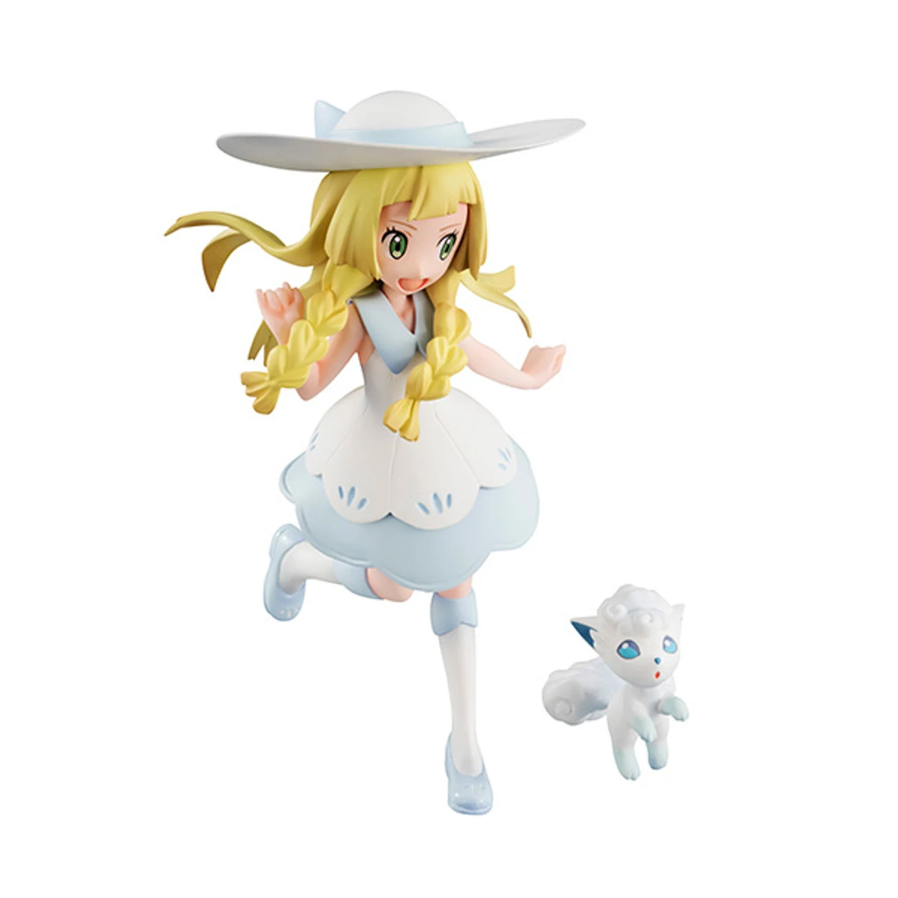 MegaHouse G.E.M. Series Pokemon Lillie & Snowy (Alolan Vulpix) PVC Figure (Completed) - Image 2