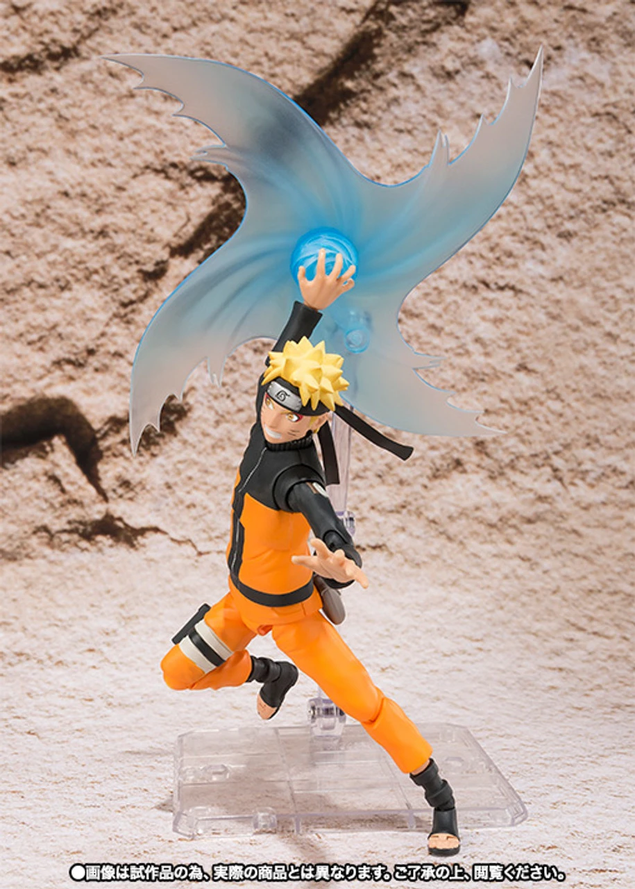 Bandai S.H.Figuarts Naruto Shippuden Uzumaki Sennin Mode Action Figure - Image 5