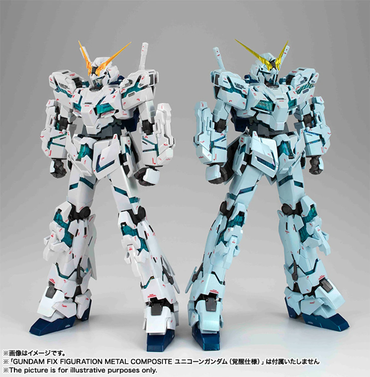 Bandai GUNDAM FIX FIGURATION METAL COMPOSITE Unicorn Gundam UC (Final Battle Ver) - Image 8