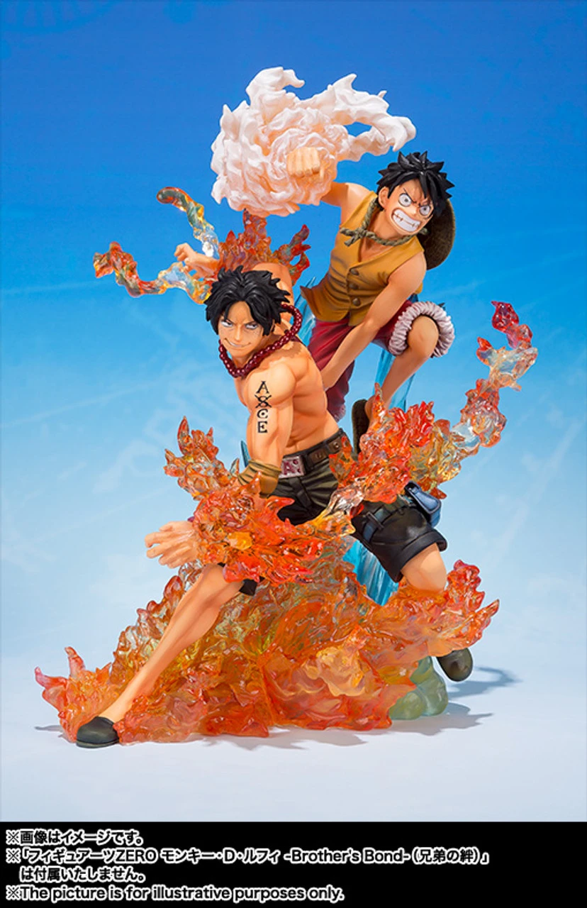 Bandai Figuarts Zero Portgas D Ace -Brother's Bond- PVC Figure - Image 6