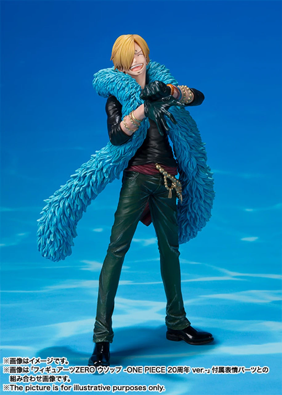 Bandai Figuarts Zero Sanji -One Piece 20th Anniversary Ver.- PVC Figure - Image 3