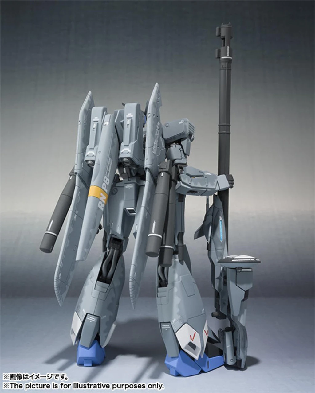 Bandai METAL Robot Spirit Ka Signature SIDE MS Zeta Plus C1 Action Figure - Image 5