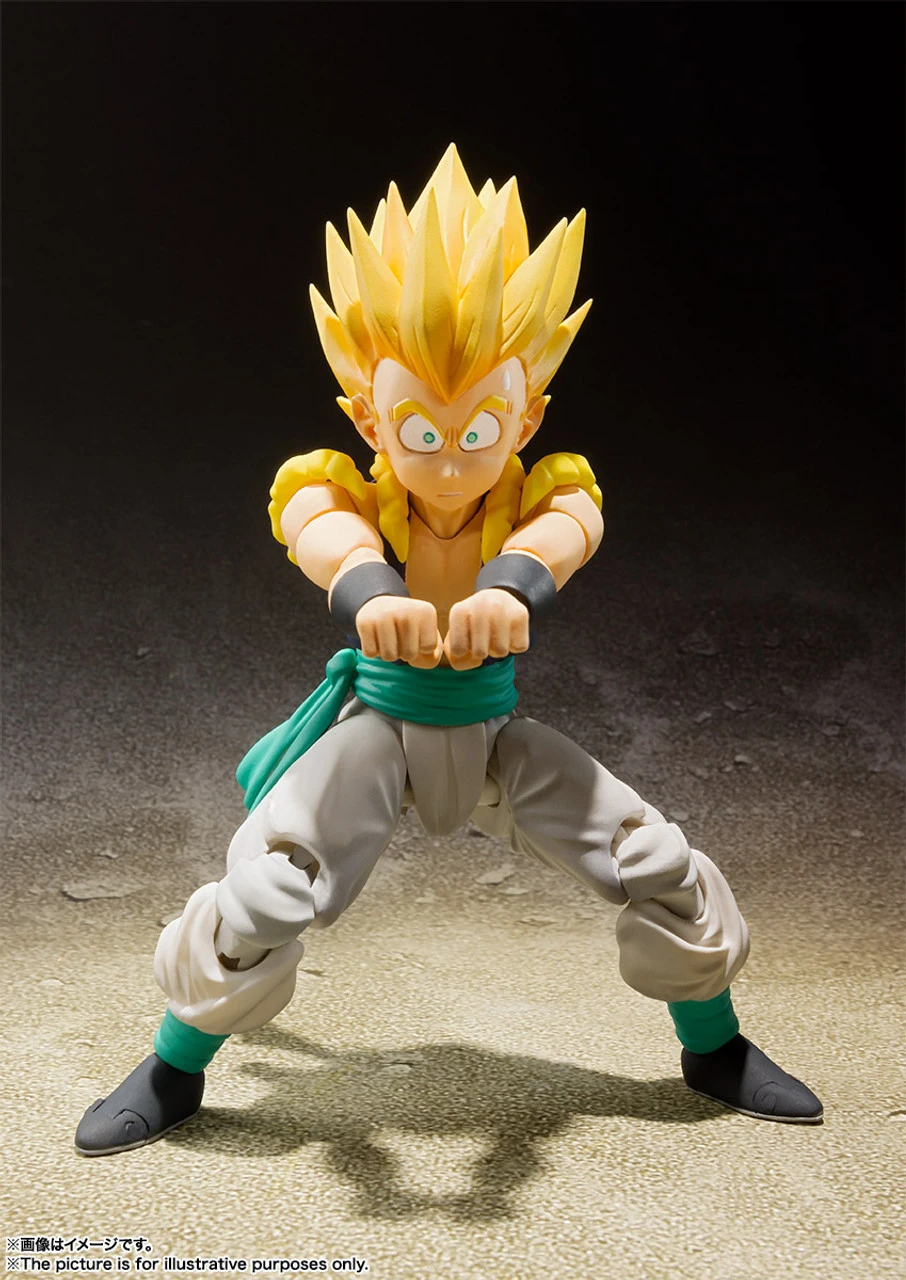 Bandai S.H.Figuarts Super Saiyan Gotenks Action Figure - Image 6