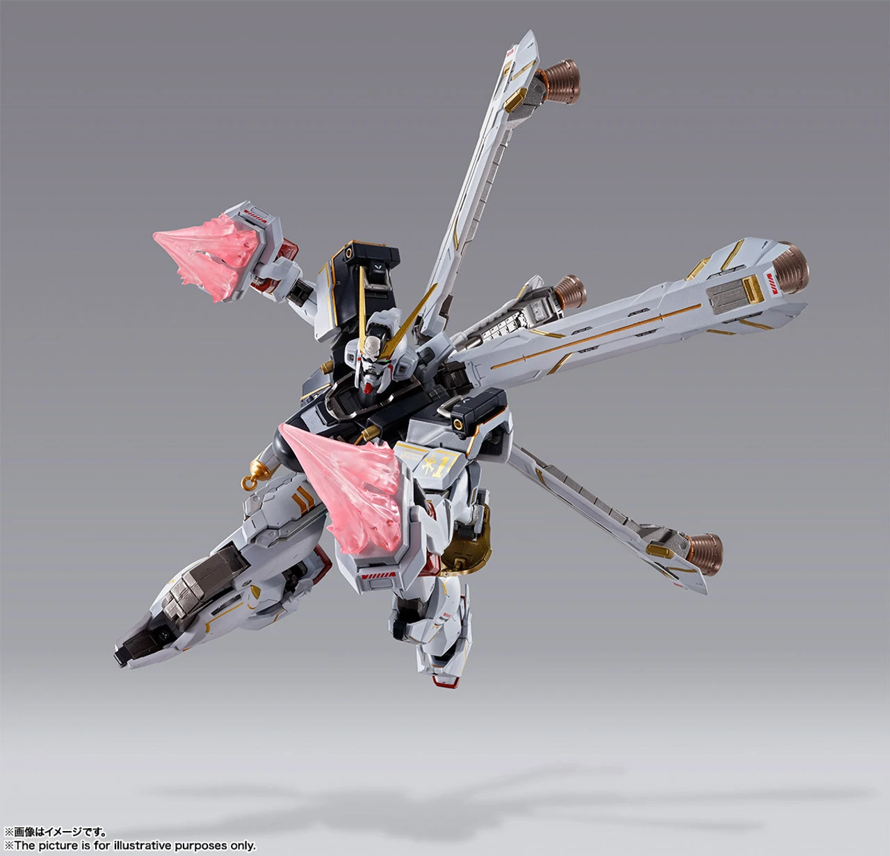 Bandai METAL BUILD Crossbone Gundam X1 Action Figure - Image 8