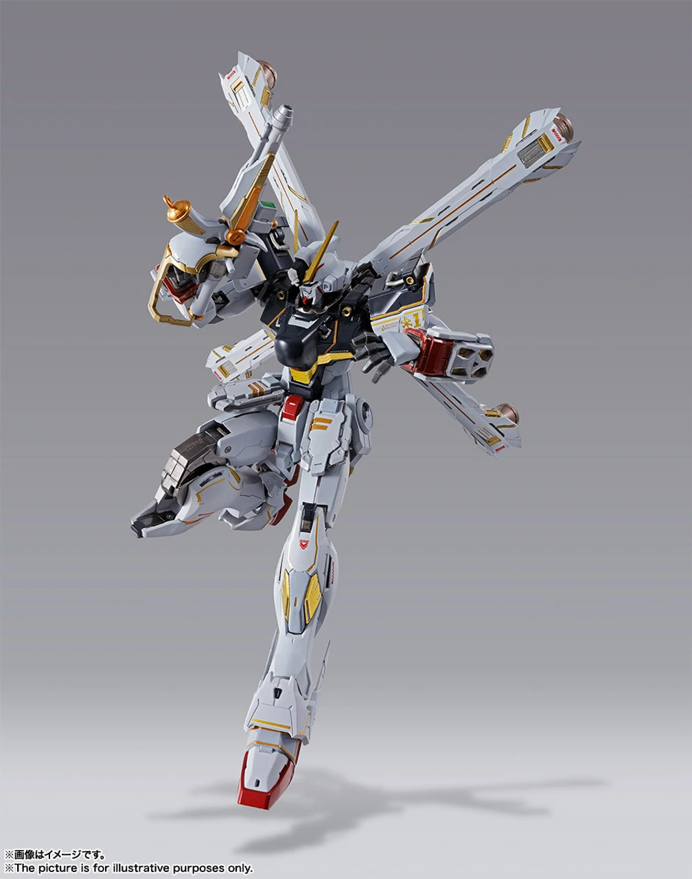 Bandai METAL BUILD Crossbone Gundam X1 Action Figure - Image 10