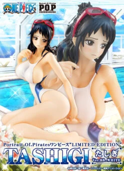 MegaHouse Portrait.Of.Pirates One Piece LIMITED EDITION Tashigi Ver.BB_White 1/8 PVC Figure